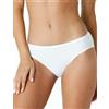 COTONELLA 6 slip da donna COTONELLA 3165 cotone elasticizzato mutanda bianco nero