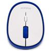 Nilox, Mouse Wireless Dual Mode Bluetooth 5.2 e 2.4 GHz, Azzurro