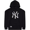 New Era MLB Regular New York Yankees - Felpa con Cappuccio, Taglia S