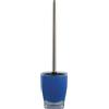 MSV 140709 Tahiti-Scovolino da WC, in Acciaio Inox/PS, 2 Toni, Colore: Blu, 0,1 x 38,5 x 0,1 cm