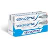 Sensodyne Dentifricio sbiancante cura bianchezza, protezione completa 24 ore contro la sensibilità dentale con azione bianchezza, confezione da 6 x 75 ml