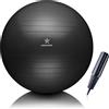 Palla da Ginnastica Fitness Yoga Core Training con E book GRATUITO e Pompa