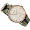 Timex OROLOGIO UOMO TIMEX ARCHIVE FAIRFIELD CASSA ORO ROSA 41mm,LUCE,CINTURINO TESSUTO