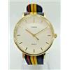 Timex OROLOGIO UOMO TIMEX ARCHIVE FAIRFIELD, LUCE INDIGLO,CASSA ORO 41mm, DIAL AVORIO