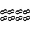 Tubo in gomma terminale arresto bungs set 8 1/2 pollice per progetti irrig