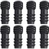 Tubo in gomma terminale arresto bungs set 8 1/2 pollice per progetti irrig