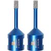 BRSCHNITT Punta per Trapano Diamantata 6Mm- BRSCHNITT Vacuum Brasato Foretto Diamantato Co