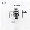B12 Mandrino W/Chiave Bloccaggi Gamma 1.5-10mm CNC Converte Adattatore