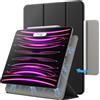 Custodia Magnetica per iPad Pro 12,9 6/5/4/3 Argento Cover per