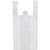 Does not apply Shopper Plastica Bianca Tipo Maglietta Riutilizzabili 42x53cm Shopper Plastica