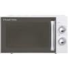 Russell Hobbs Forno a Microonde Manuale Solo Russell Hobbs RHM1731 Inspire da 17L e 700W, Bianco, con 5 Livelli di Potenza, Timer, Funzione Scongelamento, Facile da Pulire.