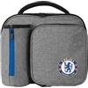 FOCO Con licenza ufficiale Chelsea FC borsa termica portapranzo grigia con portabottiglia
