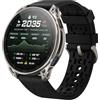 Amazfit Cheetah 2 Ultra 47mm Smartwatch GPS, AMOLED da 1,5 con Vetro Zaffiro, Cassa in Titanio, 30GG di Autonomia, Torcia Integrata, 64GB, NFC, Mappe Offline, 5 ATM, 180+ Modalità Sportive e HYROX