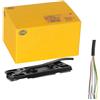 HELLA 9BP 501 238-012 Piastra supporto, Specchio esterno, Cavo 4000mm, 7a... poli, bilaterale