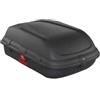 WELL HOME MOBILIARIO & DECORACIÓN Well Home - Box da tetto per auto in polipropilene, caratteristica fibra di carbonio, realizzato con stampaggio a iniezione, già montato, da 270 l, colore nero, 100 x 78,5 x 38,5 cm