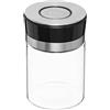 5 five simply smart Five Simply Smart Pusheat Macchina Sottovuoto Barattolo Di Vetro, Trasparente, 1L