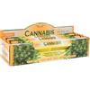 DRW Incenso Bastone Aroma Cannabis Bastone 25 cm Cannabis (120 unità) + Stampino San Pancracio