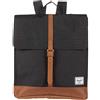 HERSCHEL 10970-04775 CITY MID-VOLUME BLACK Unisex - Adulto Borsa Taglia Unica