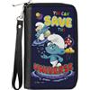 Buckle-Down The Smurfs Wallet, Zip Around, The Smurfs Movie You Can Save the Uni
