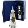 Markenlos Olio per unzione Silver Torah Scroll 'Luce of Jerusalem' da Israele - 27 ml.