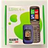 SAIET Smartphone Senior SAIET LINK 4+ Cellulare Anziani Tasti Grandi WhatsApp Blu New