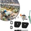 high quality per nuovo Carburatore Kit FS110R FS90R for KM90R KM90 Cambiamento