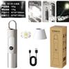 XHP50 per torcia Ricaricabile 1000LM Zoomabile e Luce Laterale per Escursionis