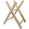 Greenstar UNIVERSEL - Cavalletto da taglio in legno di faggio/frassino, 2 aste per taglio