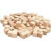 Anktily Cubi di legno da 1,5 cm, 100 pezzi, blocchi quadrati non finiti in legno