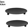 Ganydet Nero Ferro Piastra Portacandele Decorativo Candela Pilastro Metallo Set Di