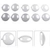 Not specified 7/9/11cm Plastica per trasparente Piatto per sfera Home-Decor Nozze Dolci