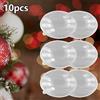 Not specified 7/9/11cm Plastica per trasparente Piatto per sfera Home-Decor Nozze Dolci