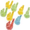 8 Pcs Fischietto Per Uccelli Acquatici Giocattoli Fischietti Feste Fischio Di