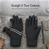 Guanti Invernali Touch Screen Antivento per Ciclismo, guanti uomo invernali