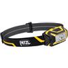 PETZL ARIA 1R Headlamp - Black/Yellow (450 lm) Rechargeable (Core) - 475lm Blac