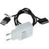 vhbw 1x alimentatore,1x cavo USB A per Apple iPad Pro mini 2020 11 Pro 2019 2018