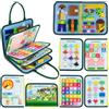 BONNYCO Montessori Busy Board Feltro. Valigetta Giochi Montessori Didattici, Pannello