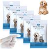 30 Pezzi Pet Wipes per Cani E Gatti, Guanti Da Bagno Usa E Getta per Il Bagno E
