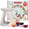 Yankee Candle Set regalo di cera profumata natalizia | 12 cere profumate1 bruciatore per cera e 1 lumino da tè senza profumo | Collezione Après Ski | Regali di Natale perfetti per le donne
