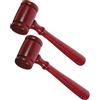 2 Pcs Martello D'asta Giudice Accessorio Del Costume Da Per Costumi