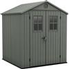 Does not apply Casetta da Giardino Darwin 6x6 Finitura Effetto Legno Colore Verde Salvia 3,3 m²