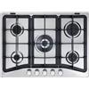 De'Longhi PIANO COTTURA A GAS 5 FUOCHI GRIGLIE GHISA SICURGAS DE LONGHI PFI57GH