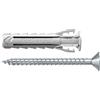FISCHER Tassello Fischer Sx Plus S Nylon con Vite Vite 50 Pezzi Ø 8 x 40 5 x 50 mm