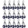 15 Pcs Set Di Pulegge Da Soffitto Ruota Per Binario Tende Ruote Scorrevoli