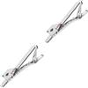 2 Pack Porta Cravatta Fermagli Per Clip Portacravatta Accessori Abiti