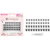 Invogue Cluster Lashes - Mega Volume (Style 1), Easy At-Home Application, Dramatic Russian Style Lash, Soft Thin Fibres, Reusable, Vegan & Cruelty-Free, 40 Pack, Glue Included