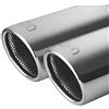 Ulter Sport Double-scarico Astra H/Combi 1,4i 66kW 1,6i 77kW 1,8i 92kW 2006-2009/2 x 70 mm