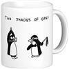 Acen Merchandise Sconosciuto Acen Evil Penguins - Tazza da caffè in ceramica bianca, 9 x 9 x 9 x 9 cm