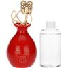 Thun - Diffusore Natale, rosso in porcellana, 250 ml, collezione THUN Fragrances