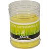 Cerasroura Candela Anti Zanzara per interni o esterni, 100% Citronella, Efficacia: 35 Ore senza zanzare, Dimensioni 90 x 62 mm